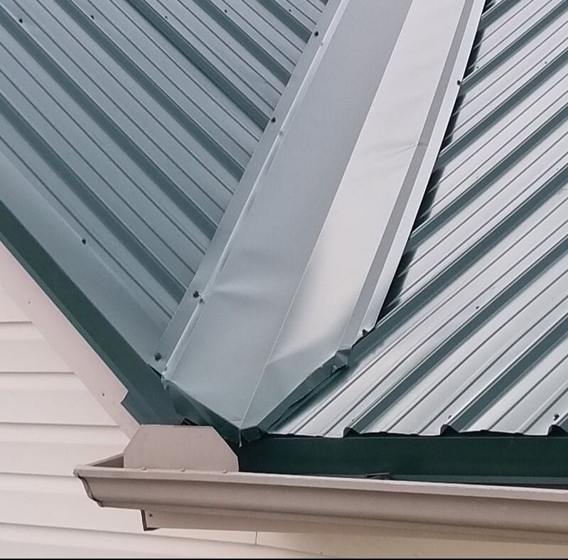 Valley gutter