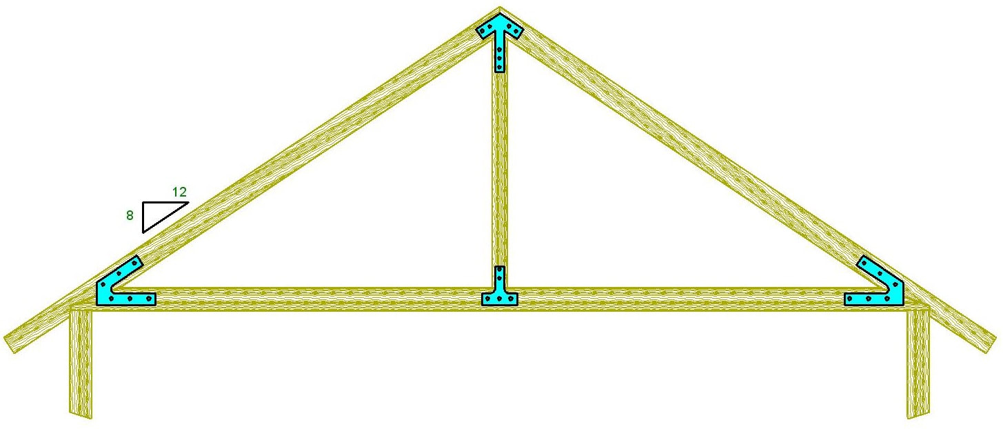 King post truss